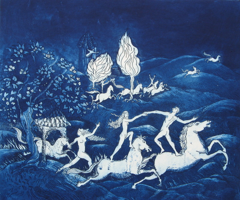 Lovers Cavalcade by Aimee Birnbaum